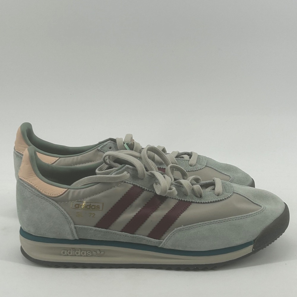Adidas SL 72 RS Men Size 12 Grey Burgundy IG4644 Retro Sneakers New With Tags